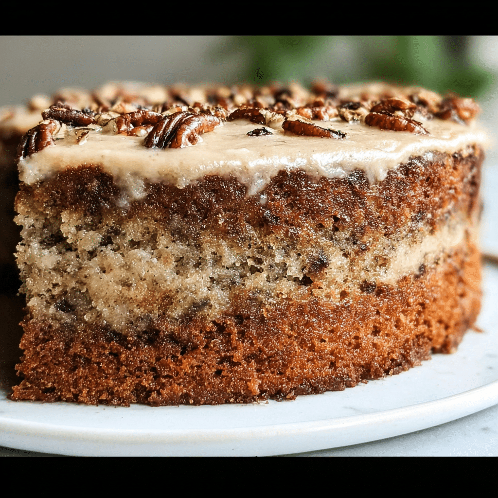 Moist Brown Butter Banana Cake