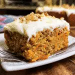 Moist Carrot Sheet Cake With Cream Cheese Frosting