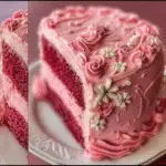 Mother'S Day Pink Velvet Cake