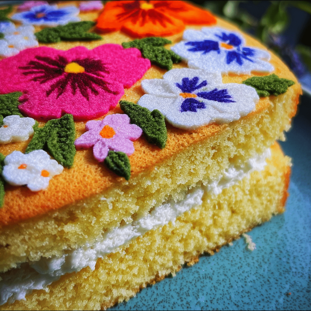 Mother’S Day Sponge Cake