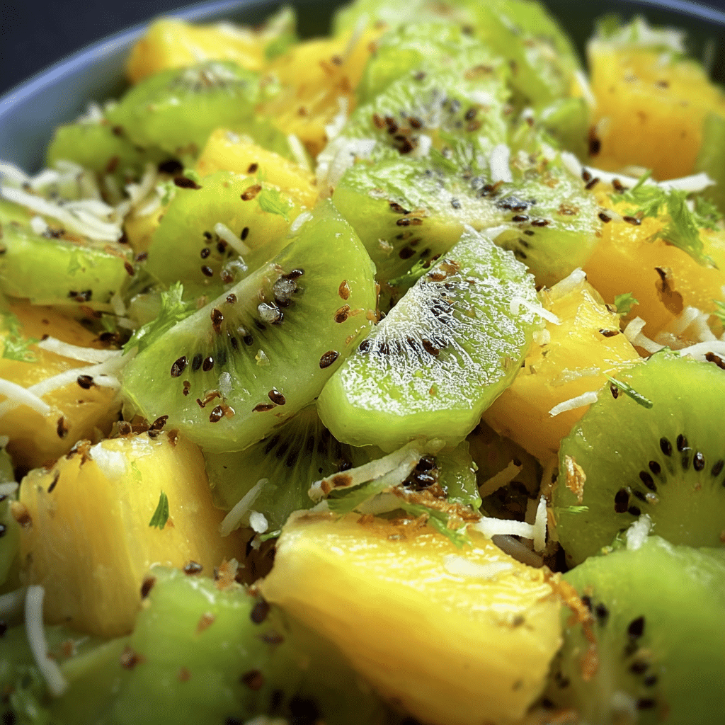 Pineapple Kiwi Salad