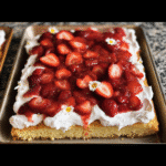 Sheet Pan Strawberry Shortcake