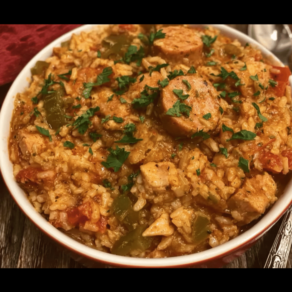 Slow Cooker Chicken Jambalaya