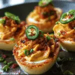 Spicy Bayou Deviled Eggs