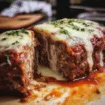 Stuffed Meatloaf With Mozzarella