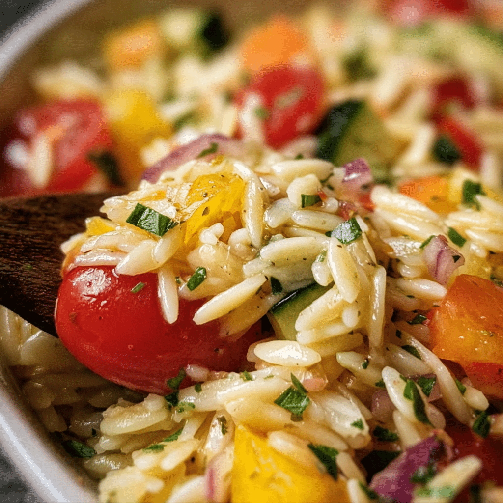 Summer Orzo Salad