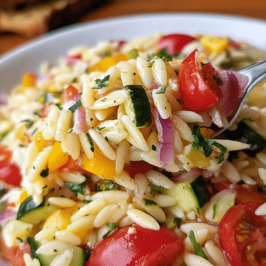 Summer Orzo Salad