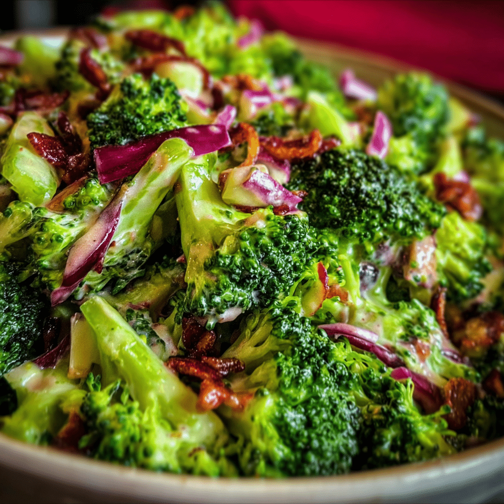 The Best Broccoli Salad