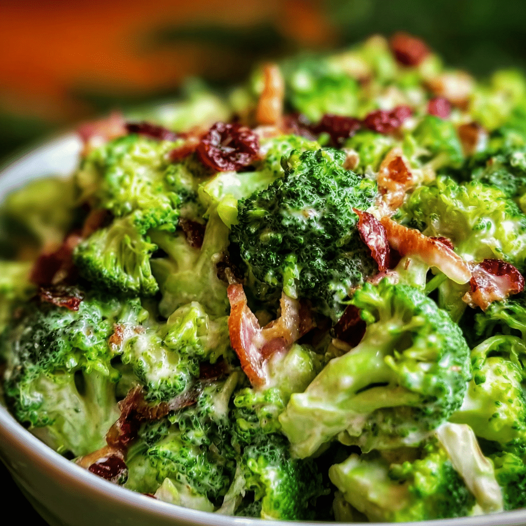 The Best Broccoli Salad