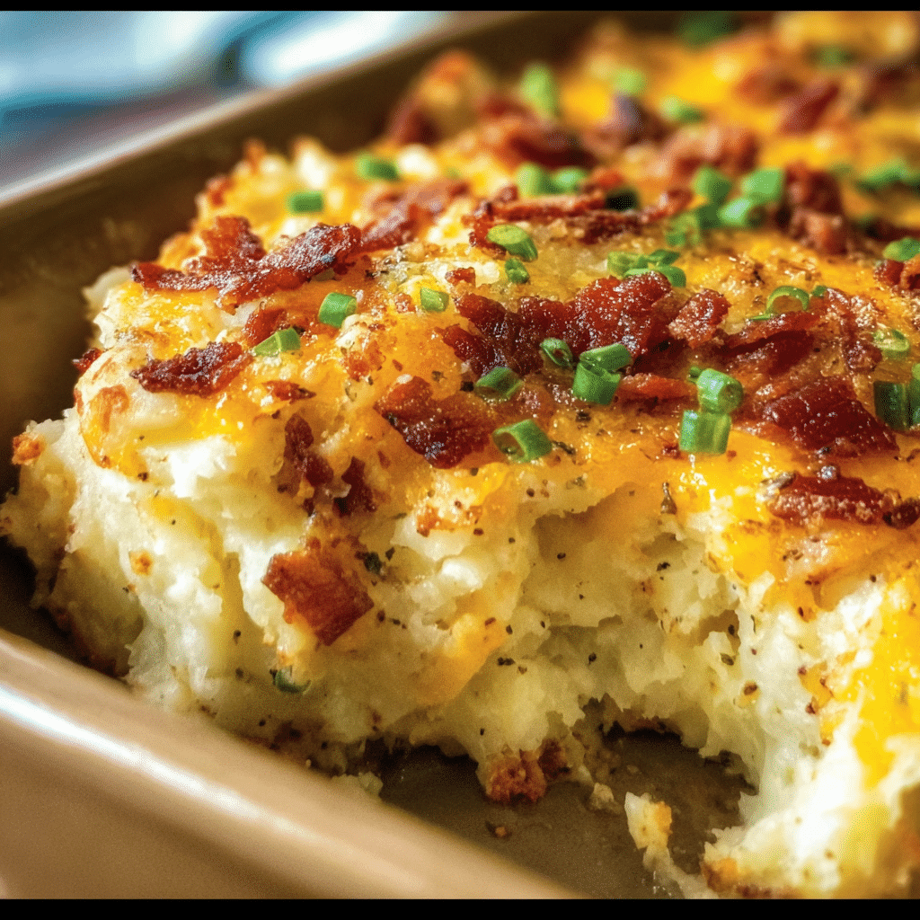 Twice Baked Potato Casserole