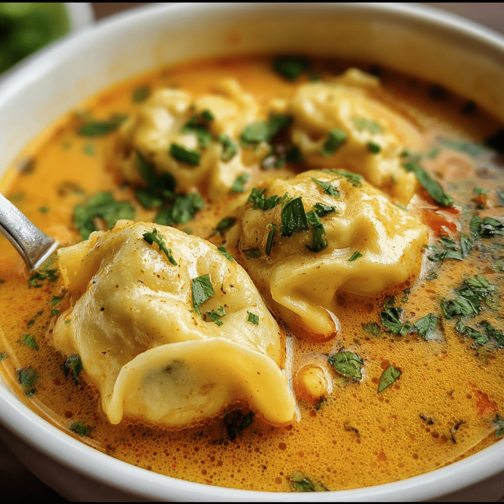 Best Curry Dumpling Soup