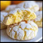 Cake Mix Lemon Cookies