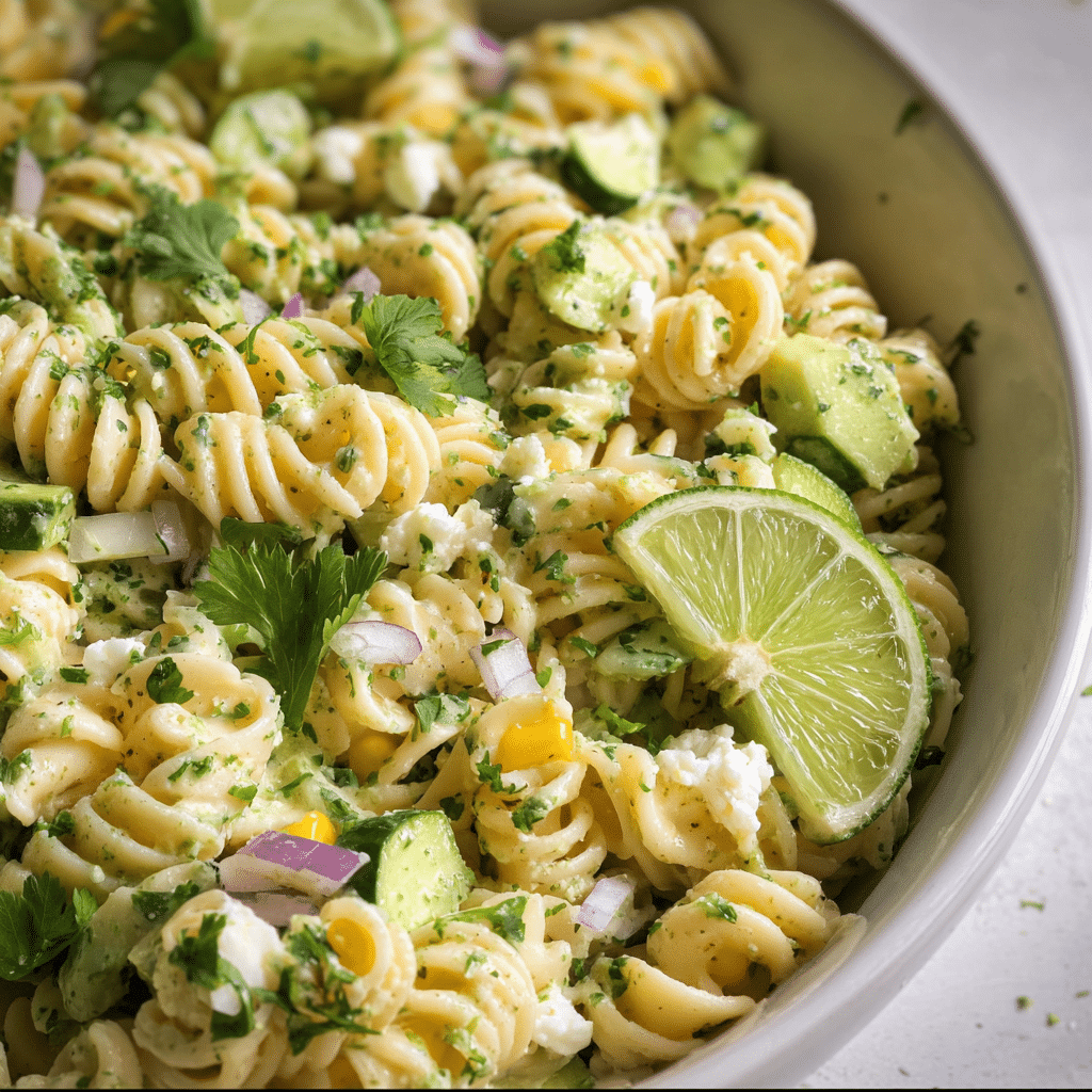 Cilantro Lime Pasta Salad