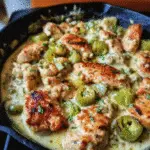 Creamy Pepperoncini Chicken Skillet