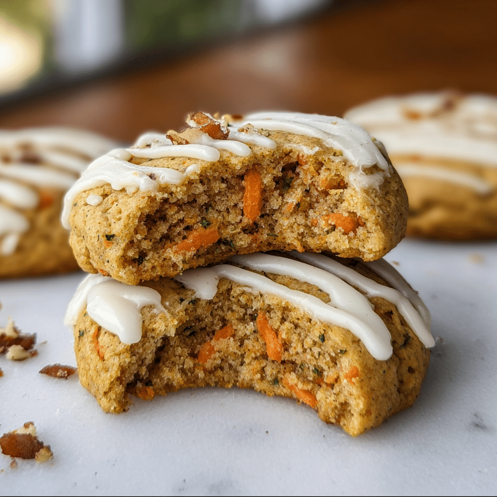 Crumbl Carrot Cake Cookies
