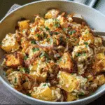 French Onion Potato Salad