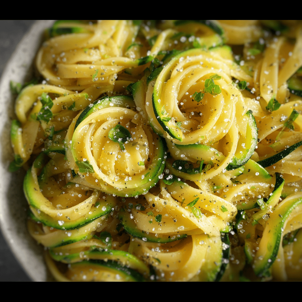 Lemon Zucchini Pasta