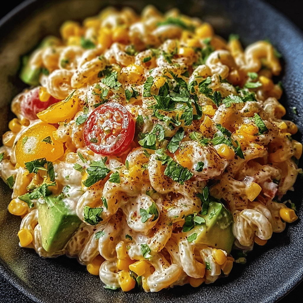 Mexican Street Corn Pasta Salad