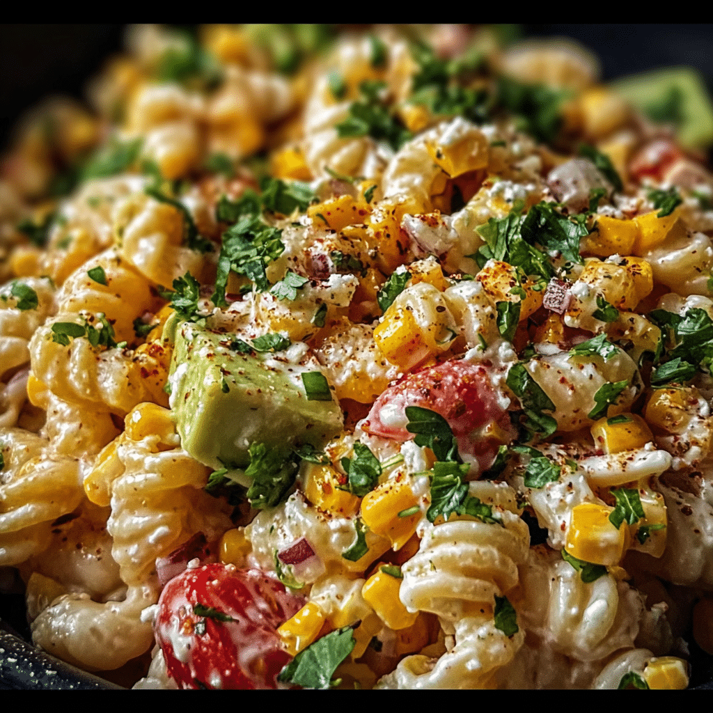 Mexican Street Corn Pasta Salad