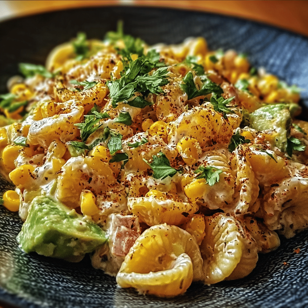Mexican Street Corn Pasta Salad