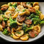 Orecchiette With Sausage And Broccoli