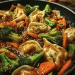 Quick Potsticker Stir Fry