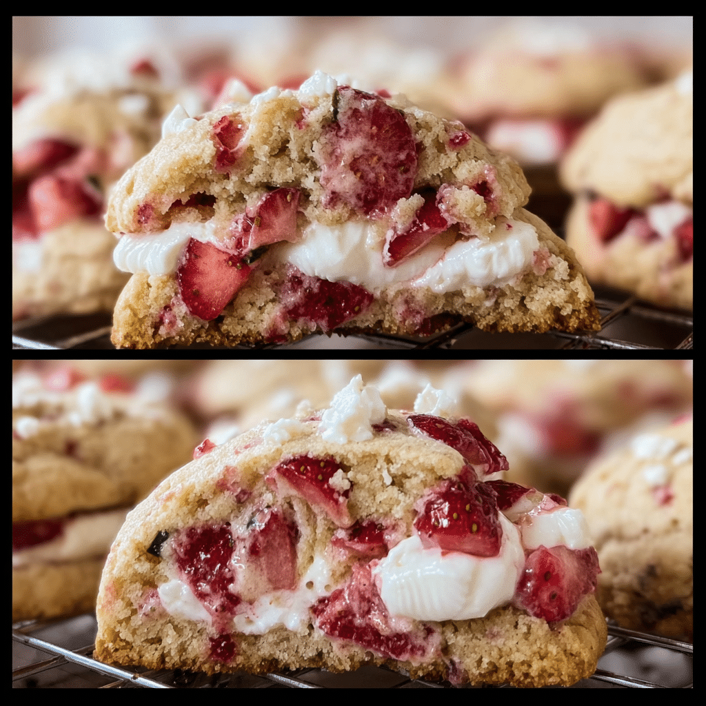 Strawberry Shortcake Cookies